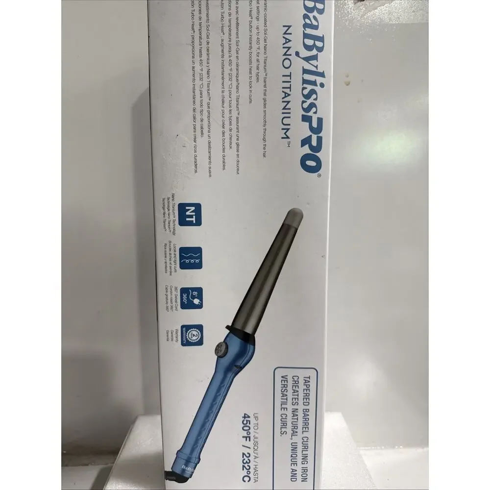 NIB BaBylissPRO Nano Titanium 3/4